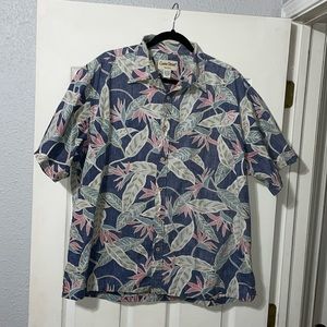 Vintage Cookie Street Honolulu Hawaiian Button Down Shirt